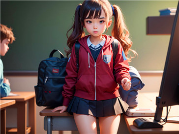 日语学习者使用电脑在线学习
