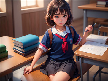 学生们正在参与日语角活动