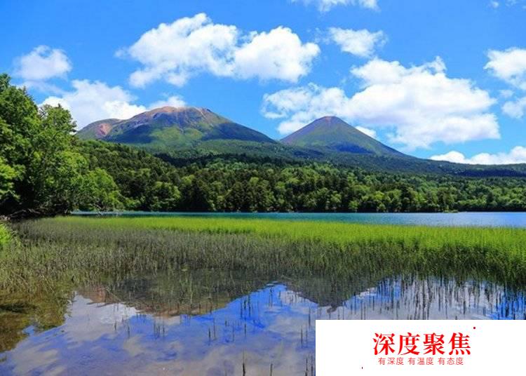 日本北海道的自然秘境——“五色沼”远内多湖的梦幻世界