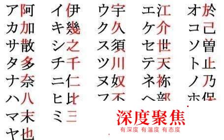 很多人不清楚的日语中平假名和片假名的区别，不仅仅是因为外来语