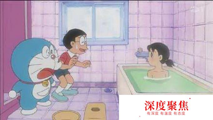 诱导未成年人？日本网友请愿删除大雄进静香浴室戏份，近千人支持